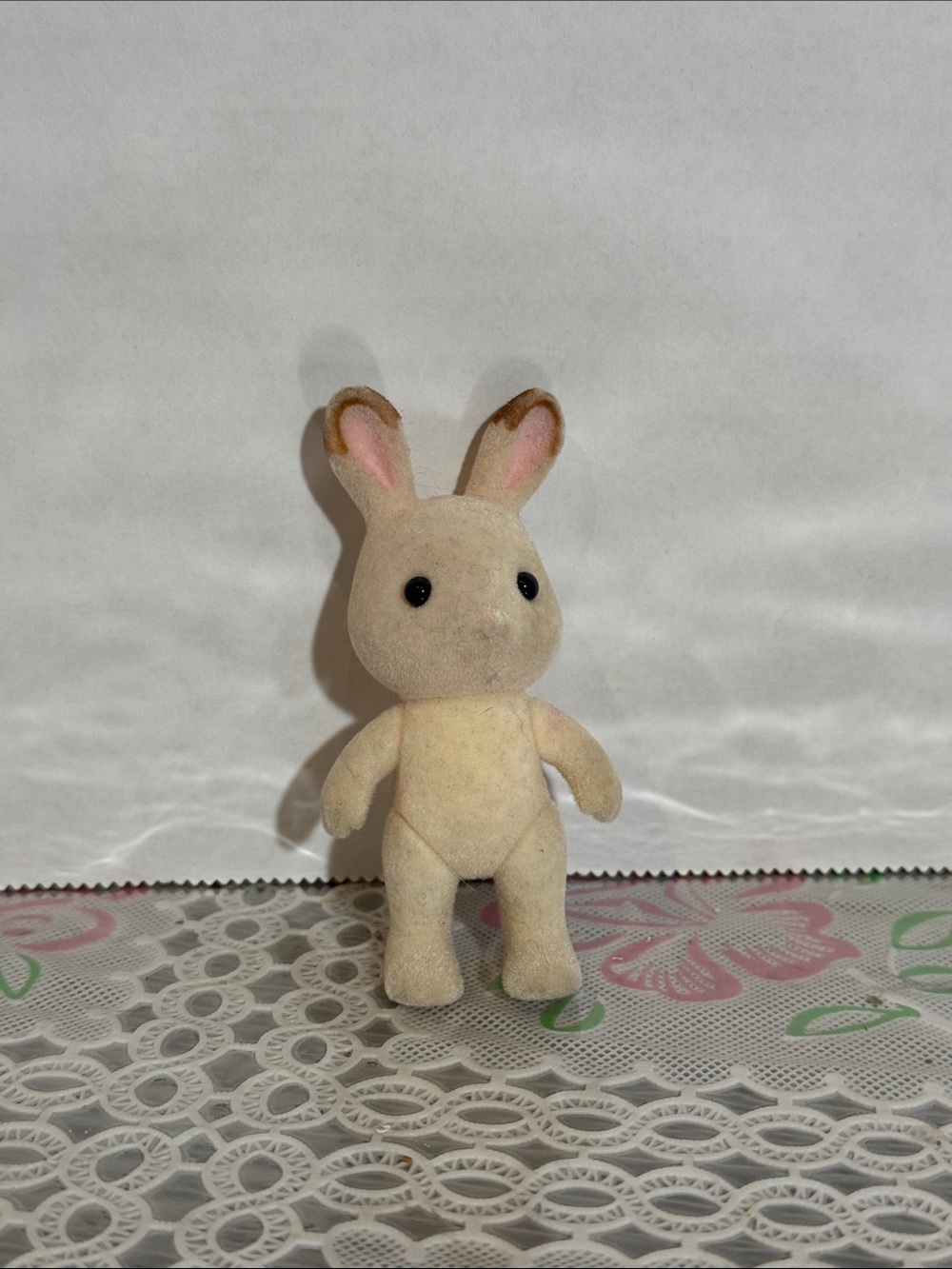 VINTAGE Sylvanian Families Calico Critters BUNNY RABBIT Daughter Sister